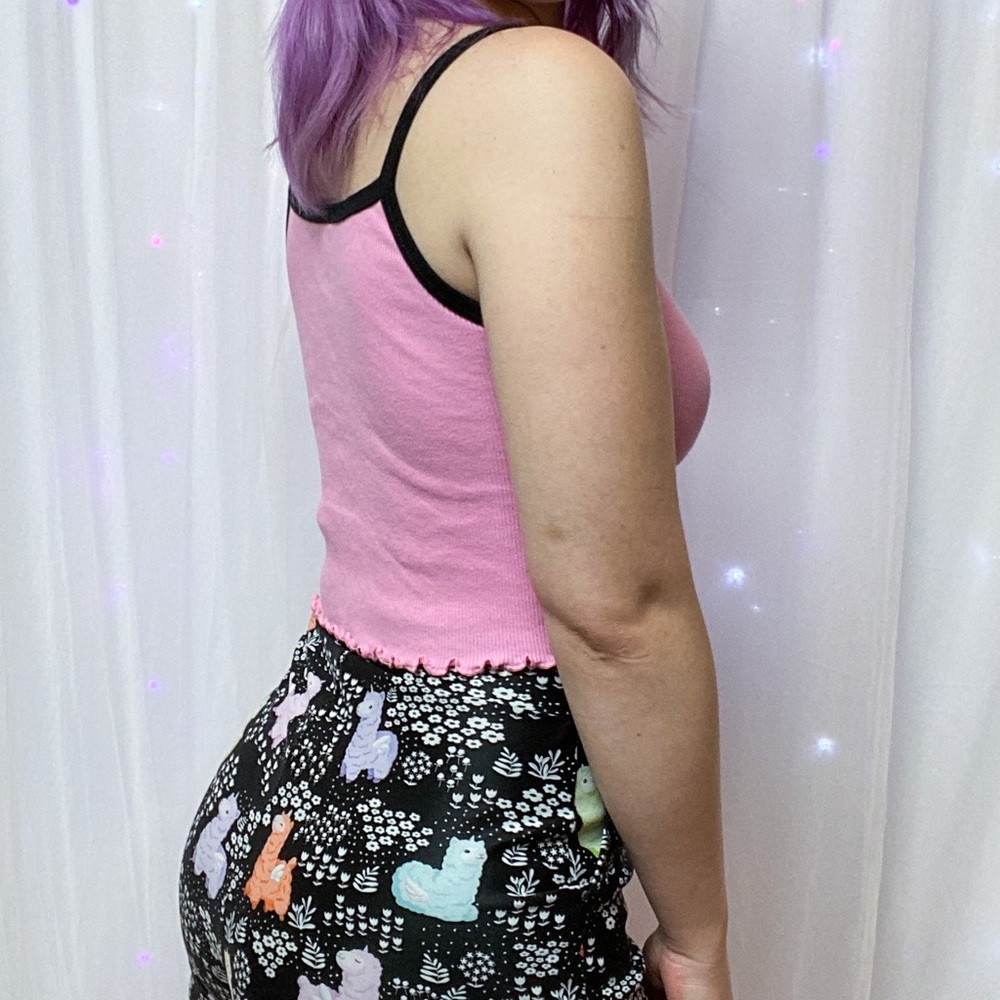 Sold💖Brandy Melville pink belle tank - Picture 4 of 4